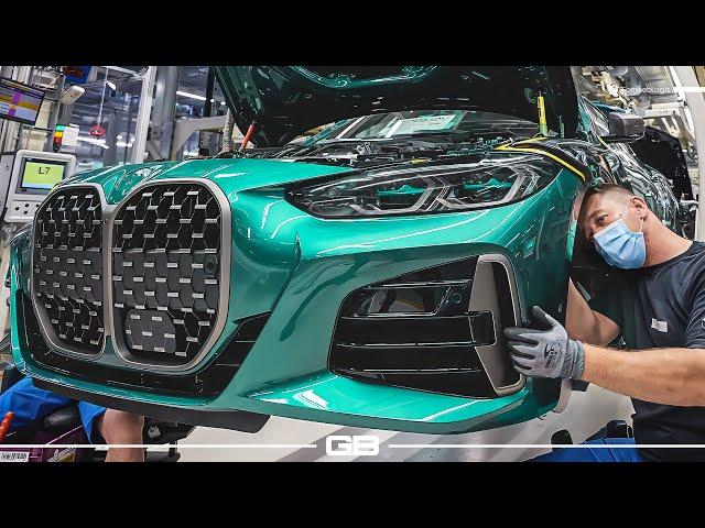 BMW 4 Series - PRODUCTION and ASSEMBLY LINE in Car FACTORY