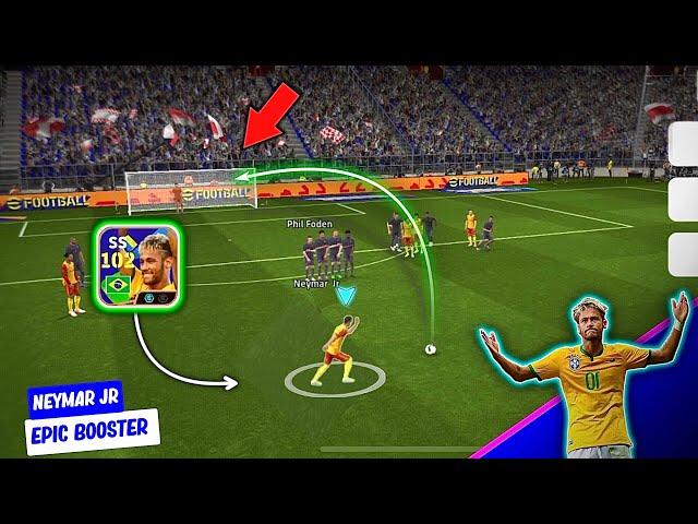 NEYMAR Ambassador Card is INSANE- Finesse Dribble, Skills, Goals - eFootball 25 Mobile