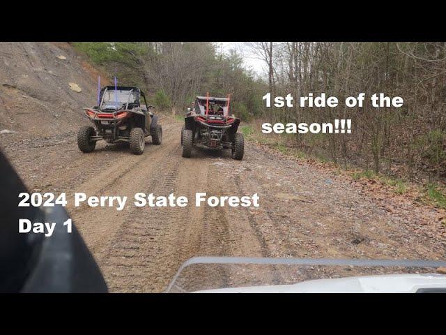 2024 Ohio Perry State forest APV trails opening weekend Day 1 | 2024 RZR Xp1000 2019 Can Am Maverick