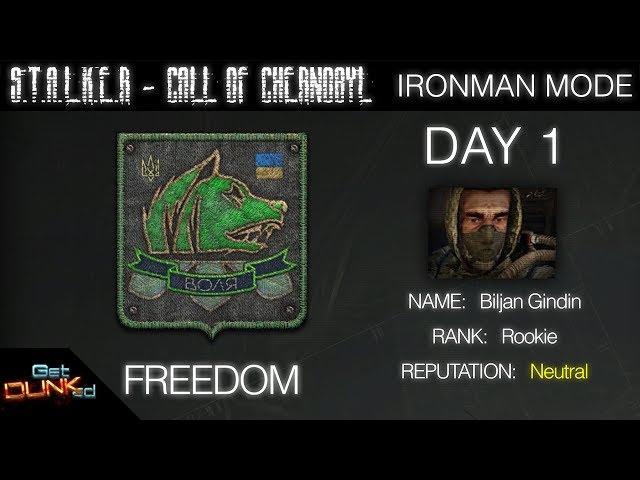S.T.A.L.K.E.R.: Call of Chernobyl - Ironman - DAY 1 - Biljan Gindin - Grenades In The Dark