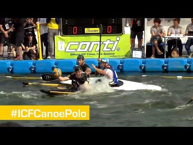 Men Gold Match- Germany vs France | Canoe Polo World Championships 2014