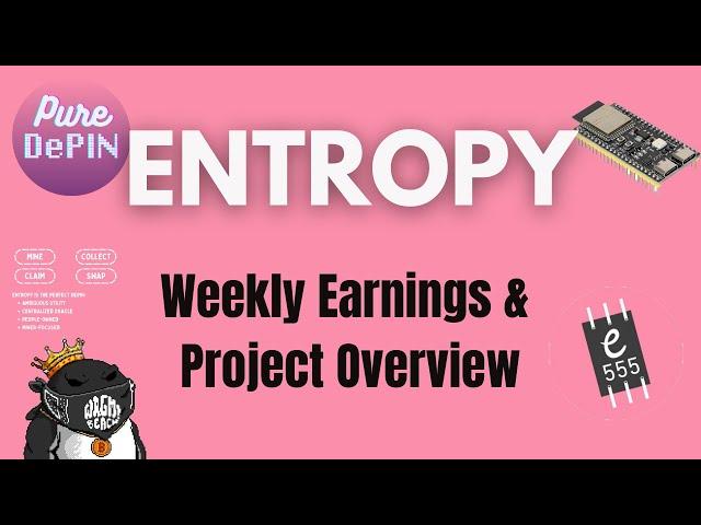 Entropy - Weekly Earnings and Overview