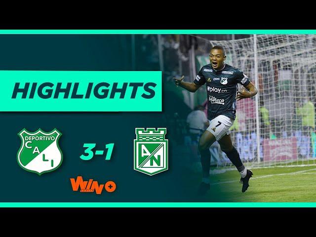 Cali vs Nacional (Goles y Highlights) Liga BetPlay Dimayor 2021-II | Cuadrangulares fecha 3