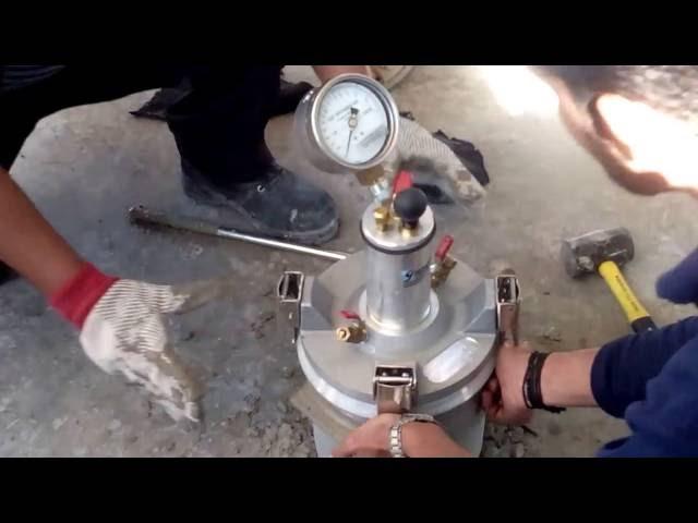 Measurement of Air Content of concrete: ASTM C231 Pressure Method