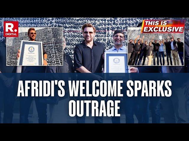This Is Exclusive: Kerala Group Hosts Afridi, Event Sparks Outrage | Dubai | India- Pak