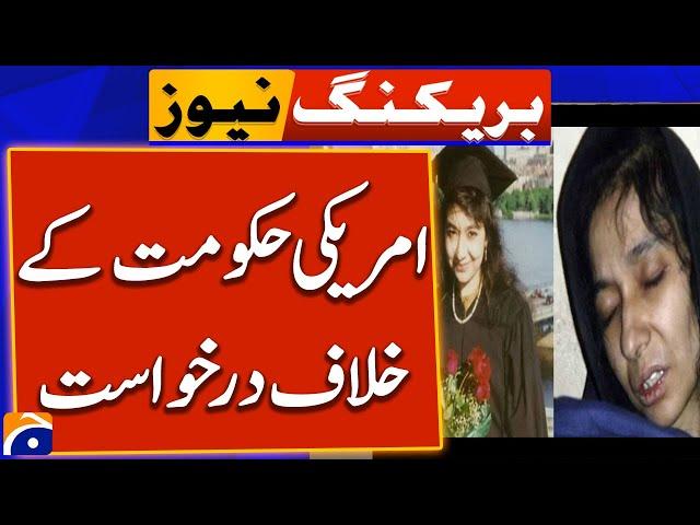 Dr. Aafia Siddiqui's petition against the US government | Breaking News