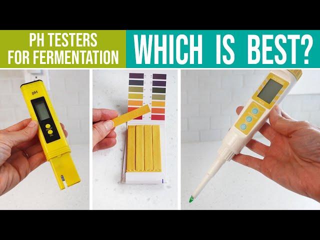 PH METER COMPARISON - Which is best for testing fermentations?