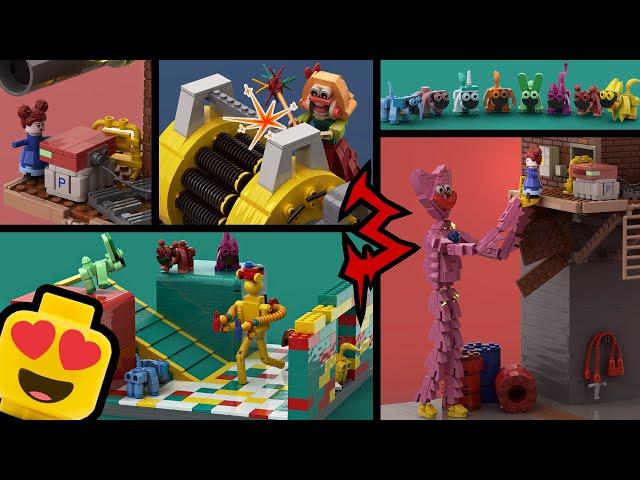 LEGO Poppy Playtime 3: Building 3 Iconic Scenes (Action Figures)