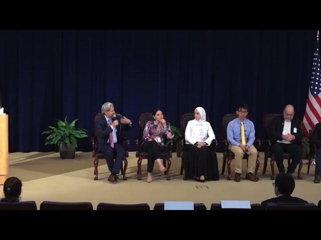 Jorge Toledo spoke about the role of Family during his 1,775-day captivity in Washington, DC.