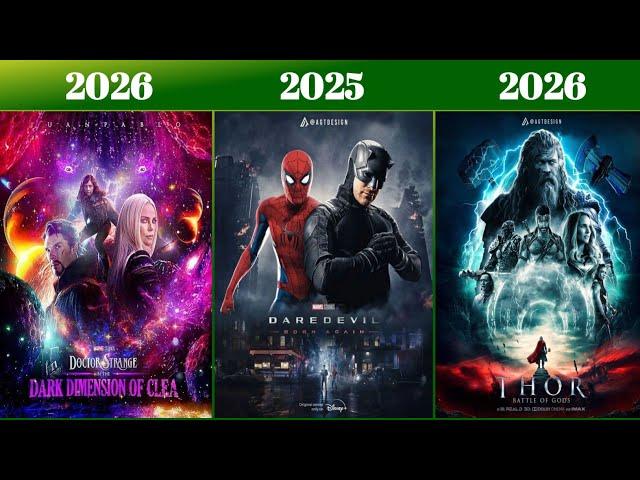 Upcoming Marvel Movies & TV Shows You Can’t Miss! (2025 & Beyond)