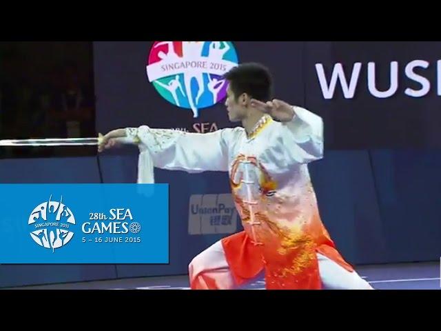 Wushu - Men's Optional Taiji Sword (Day 2) | 28th SEA Games Singapore 2015