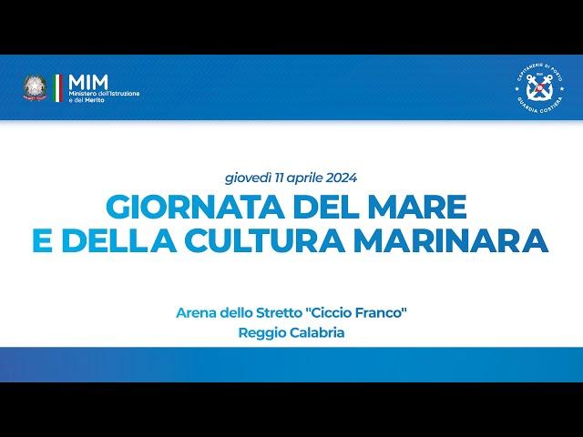 Giornata del Mare e della cultura marinara 2024