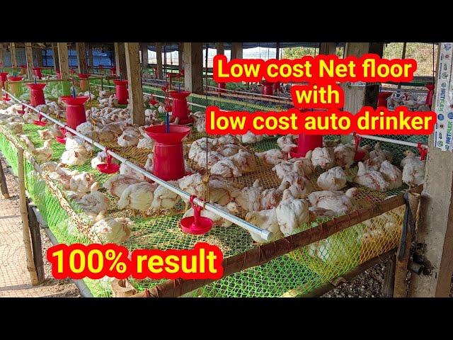 Net Flore results in broiler farm,No disease and extra body wait