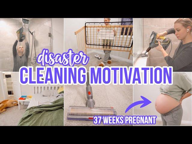 DISASTER CLEAN WITH ME // CLEANING MOTIVATION // STAY AT HOME MOM CLEANING MOTIVATION // BECKY MOSS