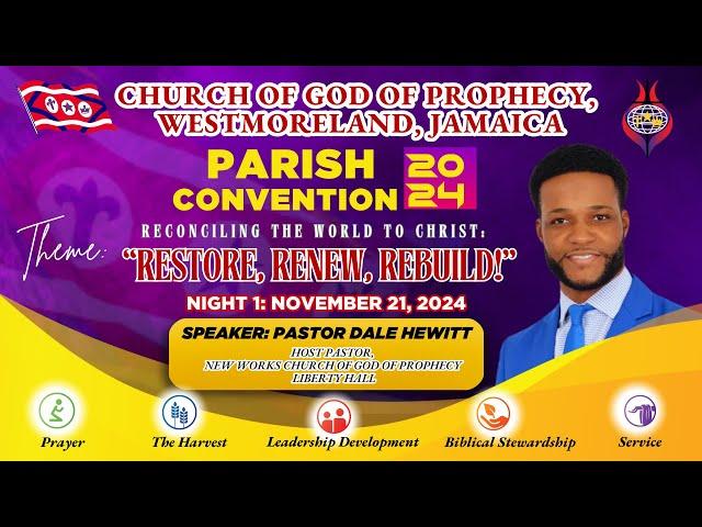 Westmoreland Biennial Parish Convention 2024 - Night 1