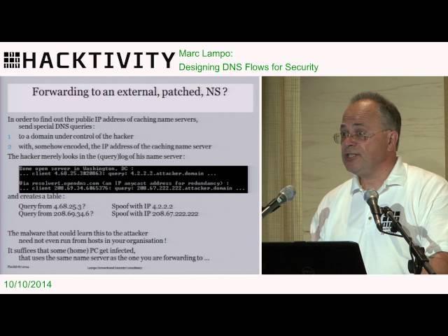 Marc Lampo - Designing DNS Flows for Security