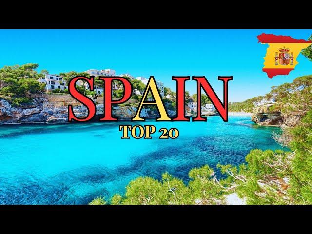 20 Best Places to visit in SPAIN 2025 | best travel destination | ( TRAVEL GUIDE 4K)