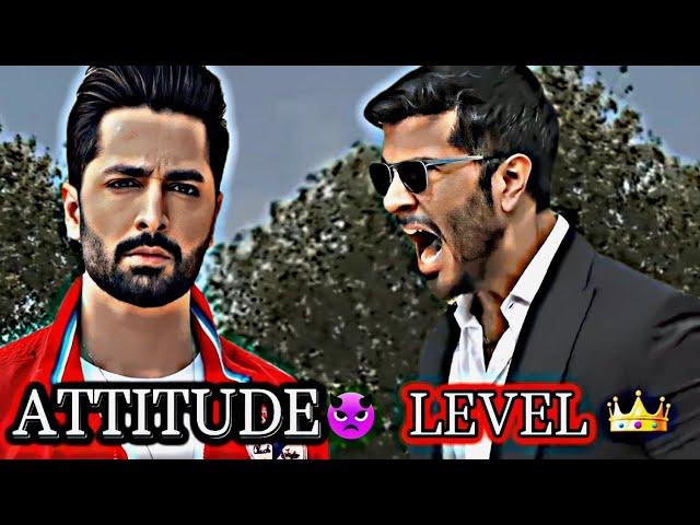 Feroze Khan VS Danish TaimoorAttitude Status Edit #attitude #trending #viral