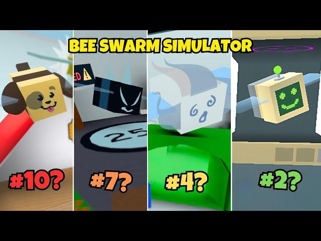 I Ranked EVERY EVENT BEE in Roblox Bee Swarm Simulator