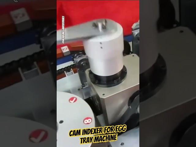 Special Cam Indexer for Egg Tray Machine #automation #machine #shorts