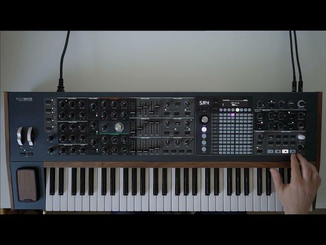 Ambient jam with the Arturia PolyBrute