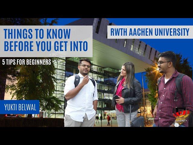 RWTH Aachen University Germany | Engineering in Germany