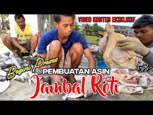 Proses Pembuatan Ikan Asin Jambal Roti Khas Pantai Pangandaran