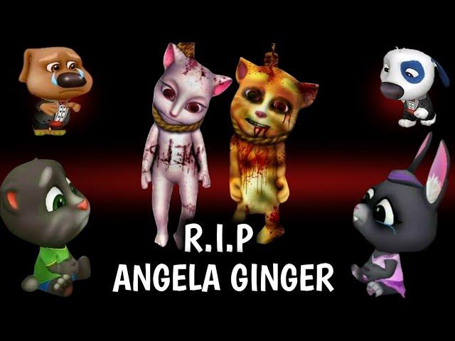 R.I.P ANGELA and GINGER  - My Talking Tom Friends - AMONG US