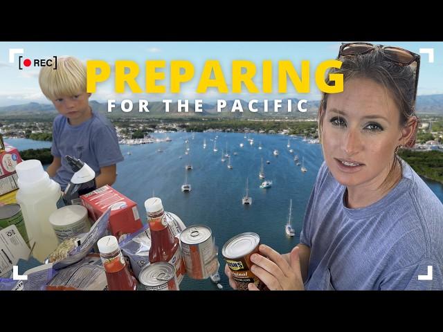 PREPARING to CROSS THE PACIFIC on a SAILBOAT - Installing our DOWNWIND SAIL & Rainman watermaker FIX