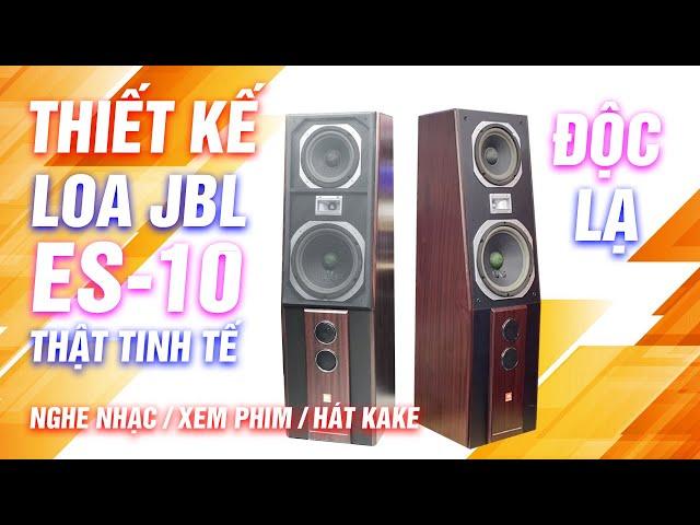 MẪU LOA ĐỘC LẠ JBL ES-10 - BASS 25 - CHẤT ÂM ĐỈNH CAO ĐẦY TINH TẾ