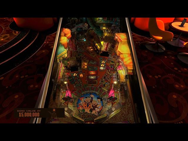 Visual Pinball X - The Flintstones (Williams 1994) v1.25.7 - High score game - 2.5 billion