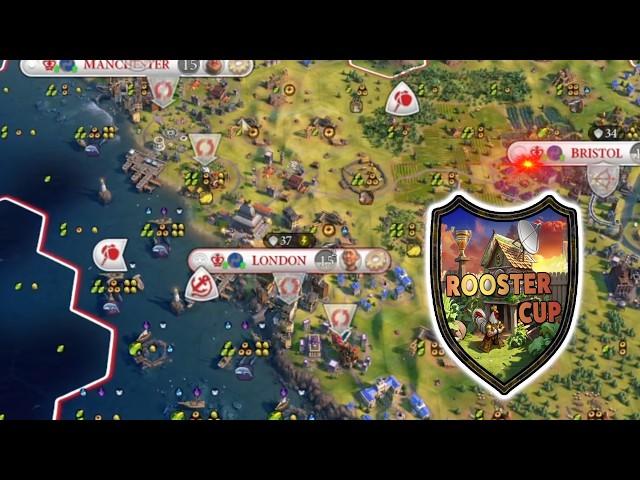 I'M PLAYING IN A CIV 6 TOURNAMENT!! | Civ VI Multiplayer Rooster Cup Qualifier