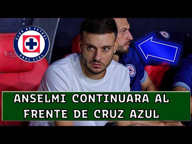 Anselmi Continuara En Cruz Azul A Pesar De Ser Eliminado En 2 Oportunidades Por America