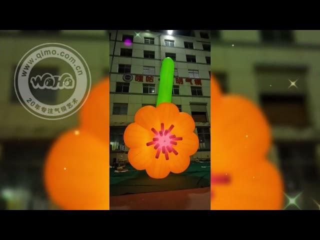 inflatable flower