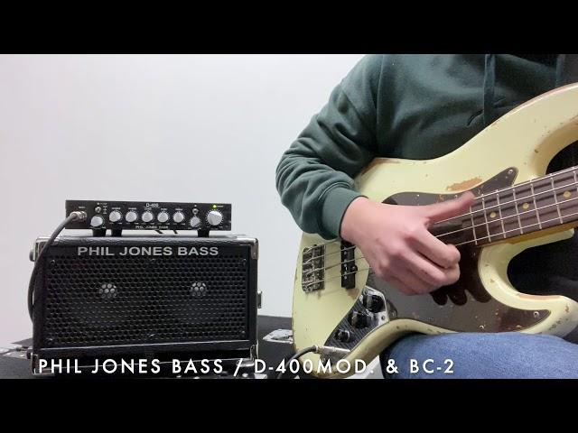 【Phil Jones Bass】D-400Mod.&BC-2サウンドサンプル【MUSIC LAND KEY】