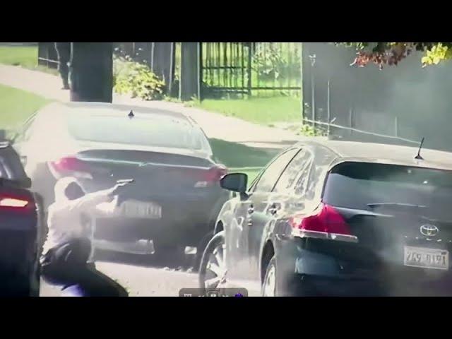 Chicago Shooting Caught On Camera (O'Block Members Caught Sellin Drugs in Opp Hood)