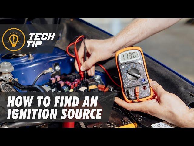 How To Find a 12V Power Ignition Source