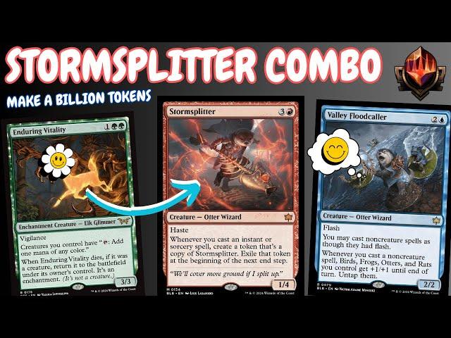 Stormsplitter Wombo-Combo: Vitality & Floodcaller Perfection - MTG Arena Standard Deck