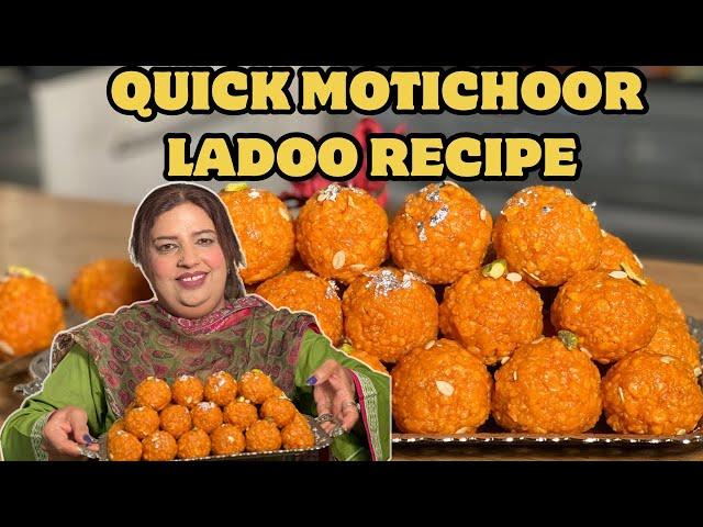 Motichoor Ladoo Recipe | How to make Perfect Boondi Ladoo #reflexion #viralvideo #motichoorladdoo