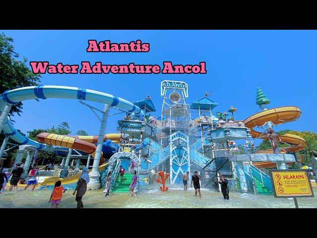 BERENANG DI ATLANTIS WATER ADVENTURE ANCOL - COBAIN SEMUA WATER SLIDES‼️