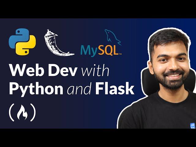 Web Development with Python Tutorial – Flask & Dynamic Database-Driven Web Apps