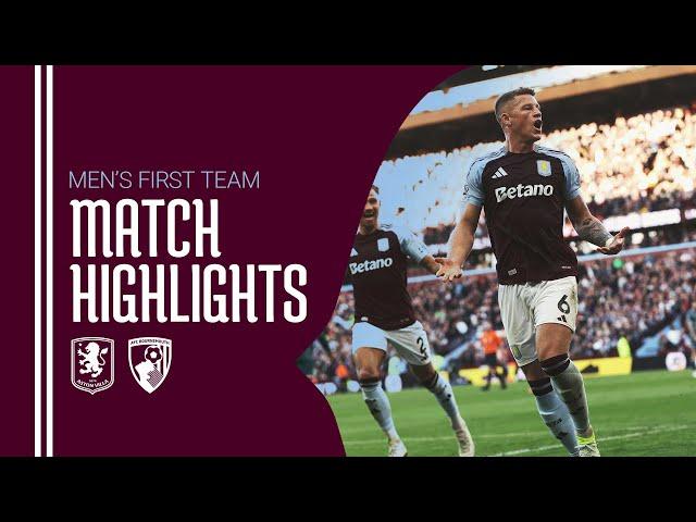 HIGHLIGHTS | Aston Villa 1-1 Bournemouth