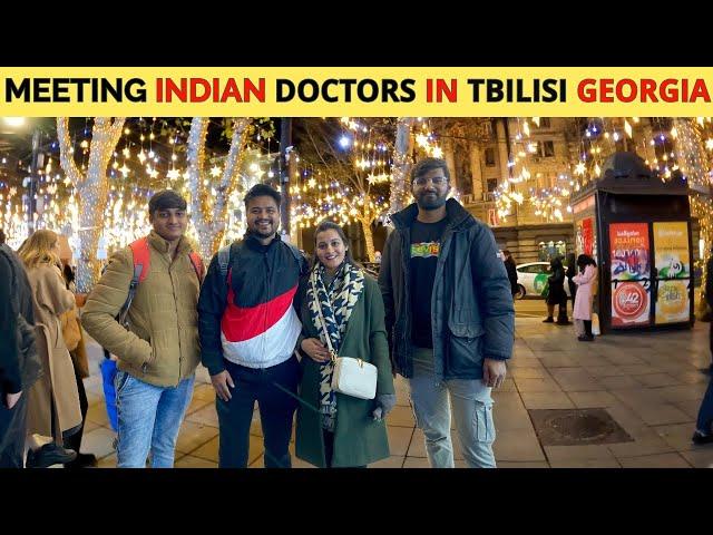 Christmas Eve with Indian Friends in TBILISI Georgia II Vlog-7