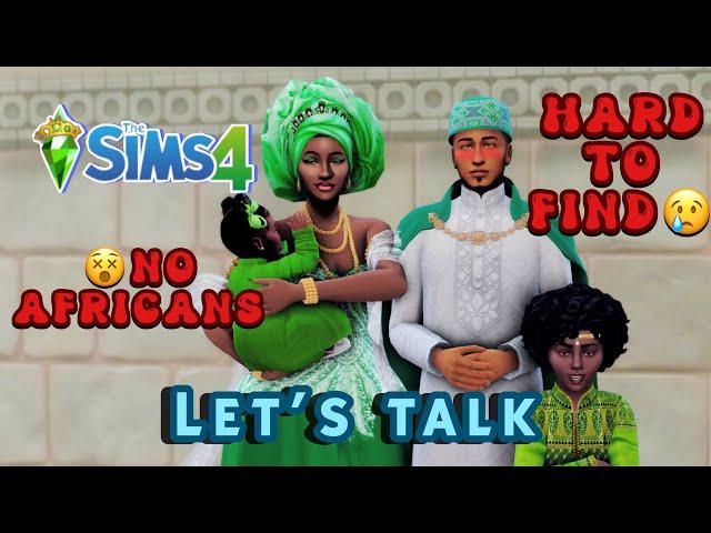 the REAL reason why the SIMS ignores AFRICANS