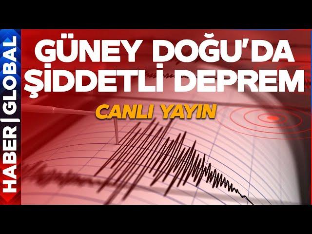 CANLI I SON DAKİKA I Güneydoğu'da Çok Şiddetli Deprem! Diyarbakır ve Malatya ve Elazığ'da Hissedildi