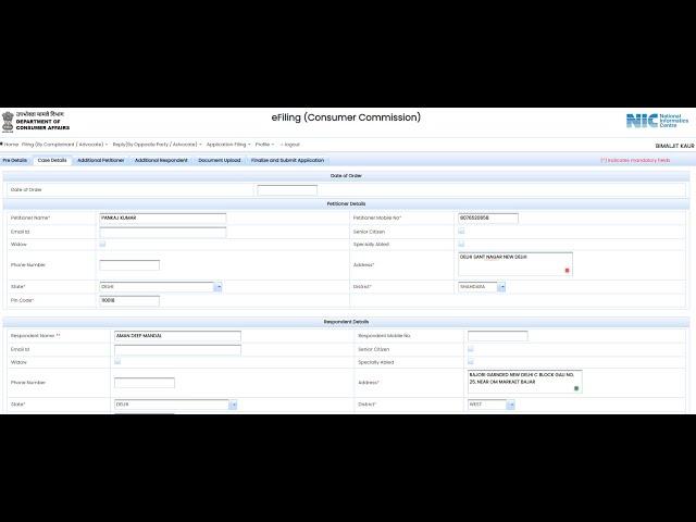 how to file online consumer complaint, Consumer Court Online Complaint, ncdrc online complaint