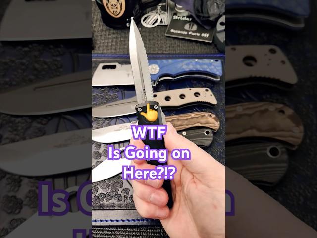 I Don't Understand Why It Does This! #microtech #zerobladeplay #ultratech #edgedmindset