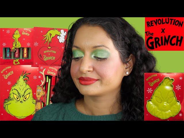 Makeup Revolution x The Grinch Collection Review