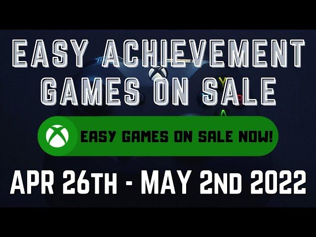 Easy Achievement Games On Sale This Week #Xbox