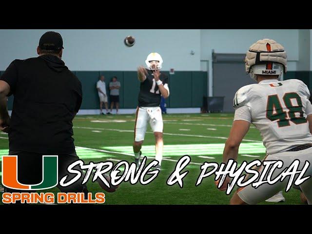 Drills in Full Pads feat. Offensive Linemen & Defensive Players | "If We Tackle Like That"